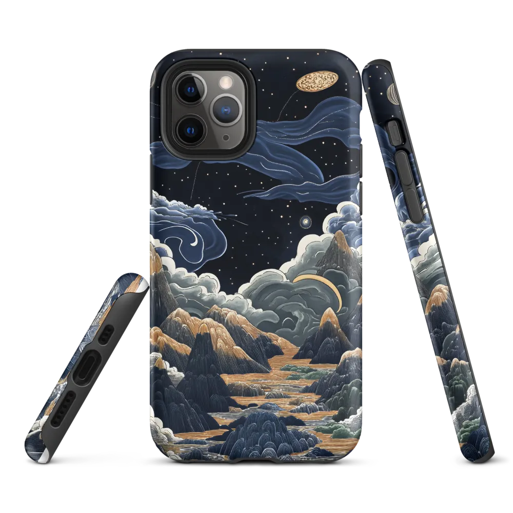 Celestial Harmony: Peaks and Planets