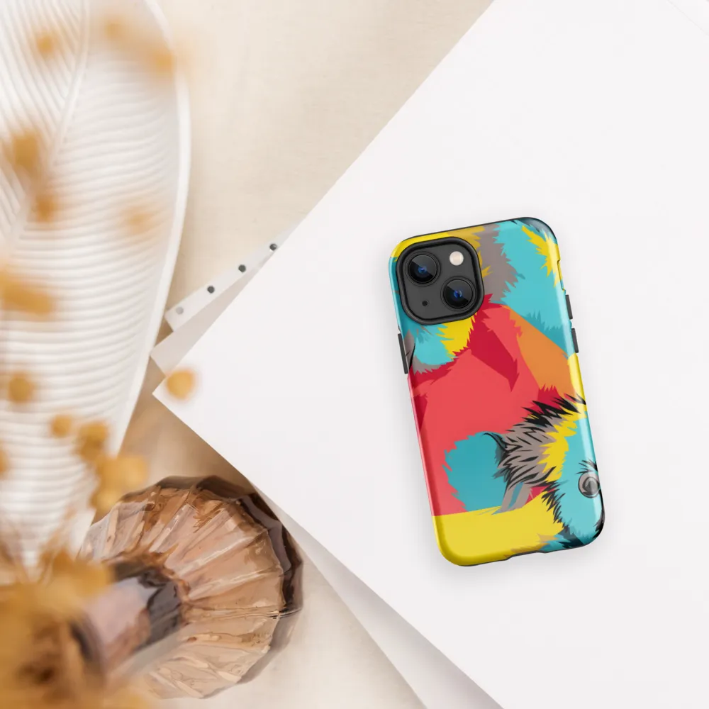 Whimsical Koalas in Vibrant Colors | Phone Case |  13 mini | Tough Case | Glossy