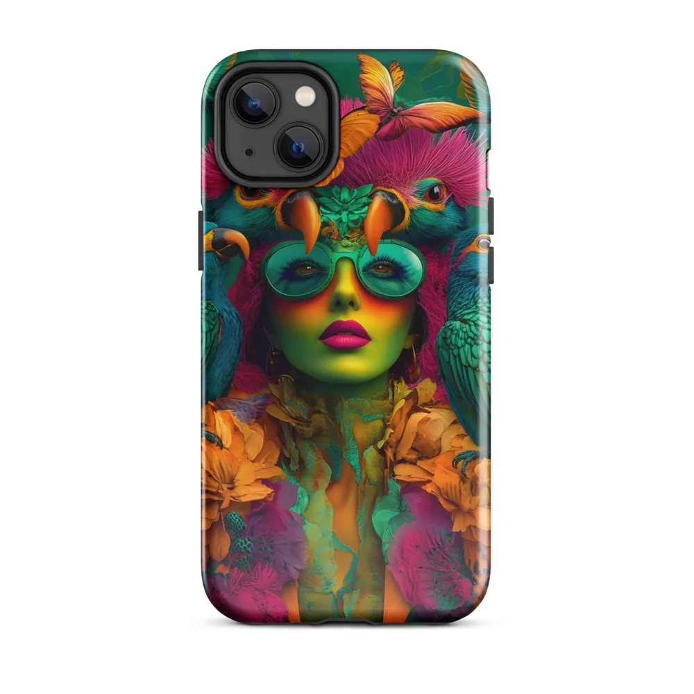 Tropical Reverie | Phone Case |  14 Plus | Tough Case | Glossy