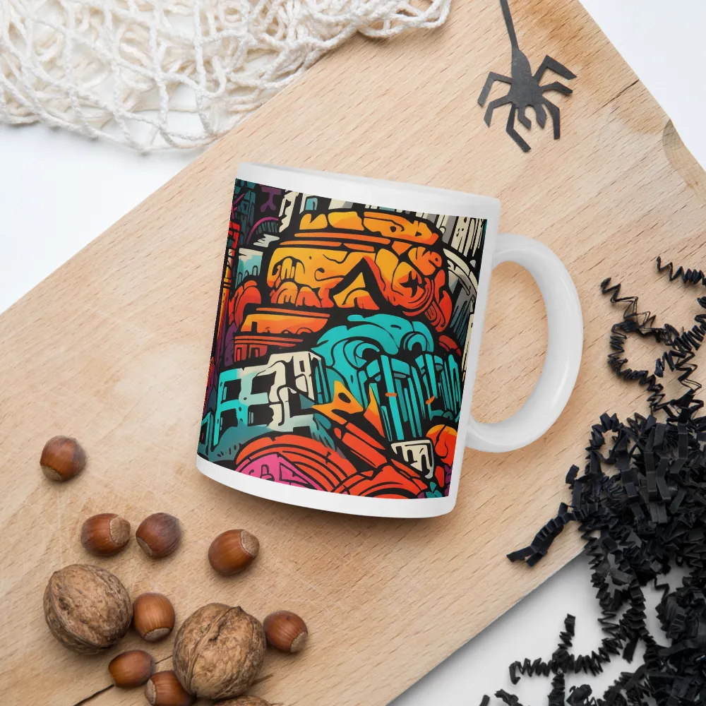 Vibrant Urban Surrealism | Mugs | Multiple Sizes & Colors