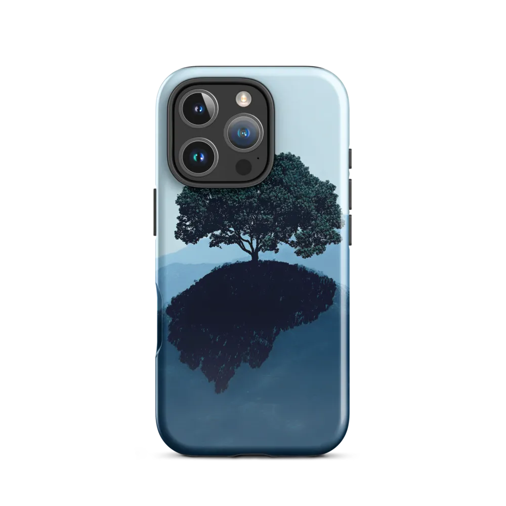 Solitude in Blue | Phone Case |  16 Pro | Tough Case | Glossy