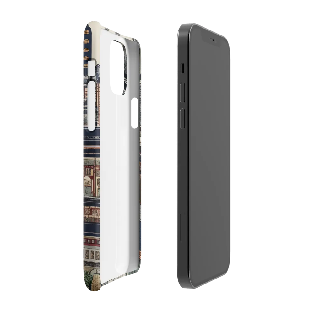 Urban Harmony: A Fusion of Tradition and Modernity | Phone Case |  12 | Snap Case | Glossy