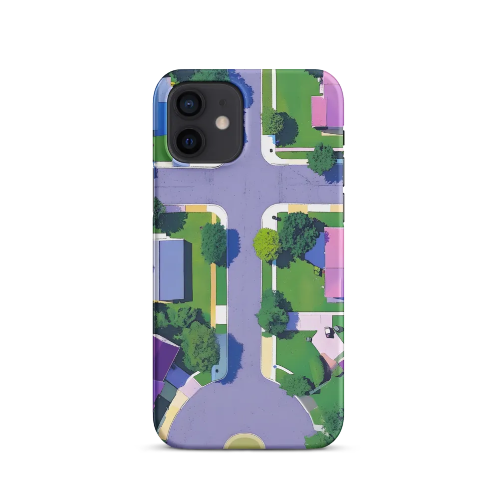 Aerial Harmony: Suburban Crossroads