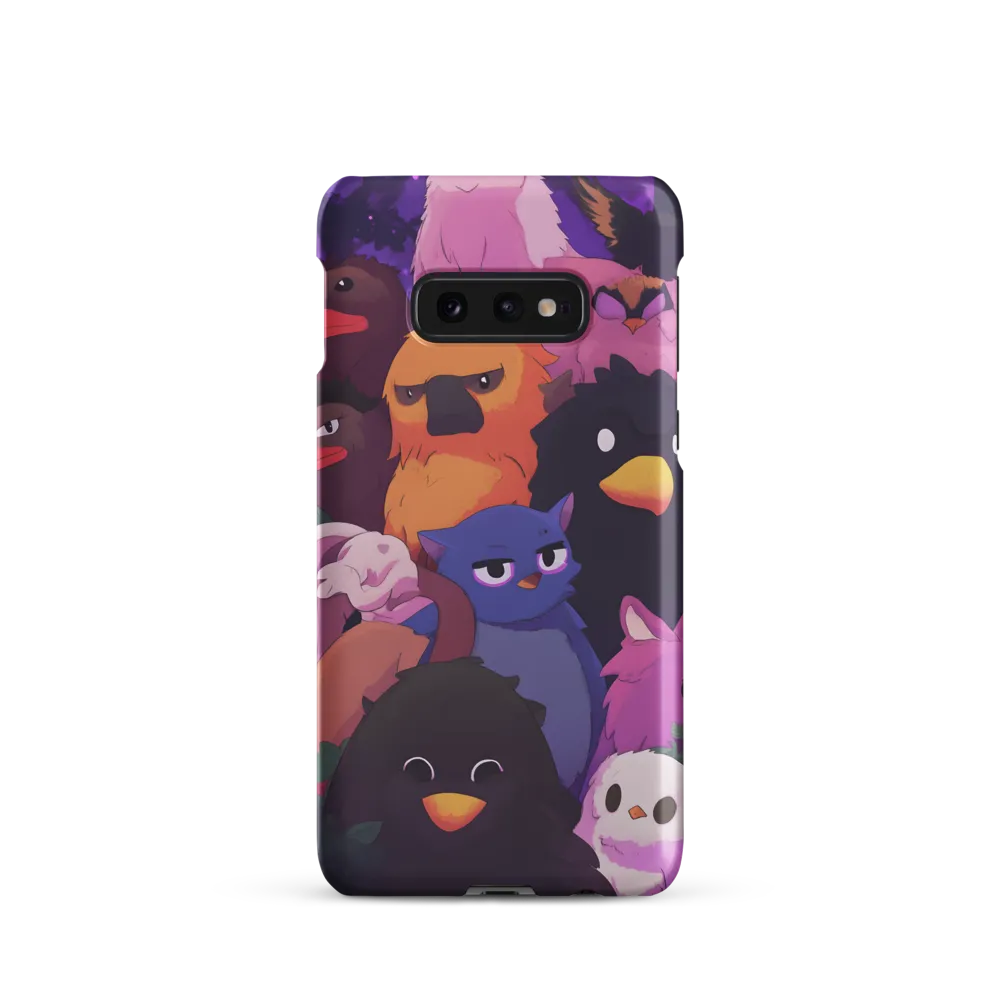 Whimsical Avian Gathering