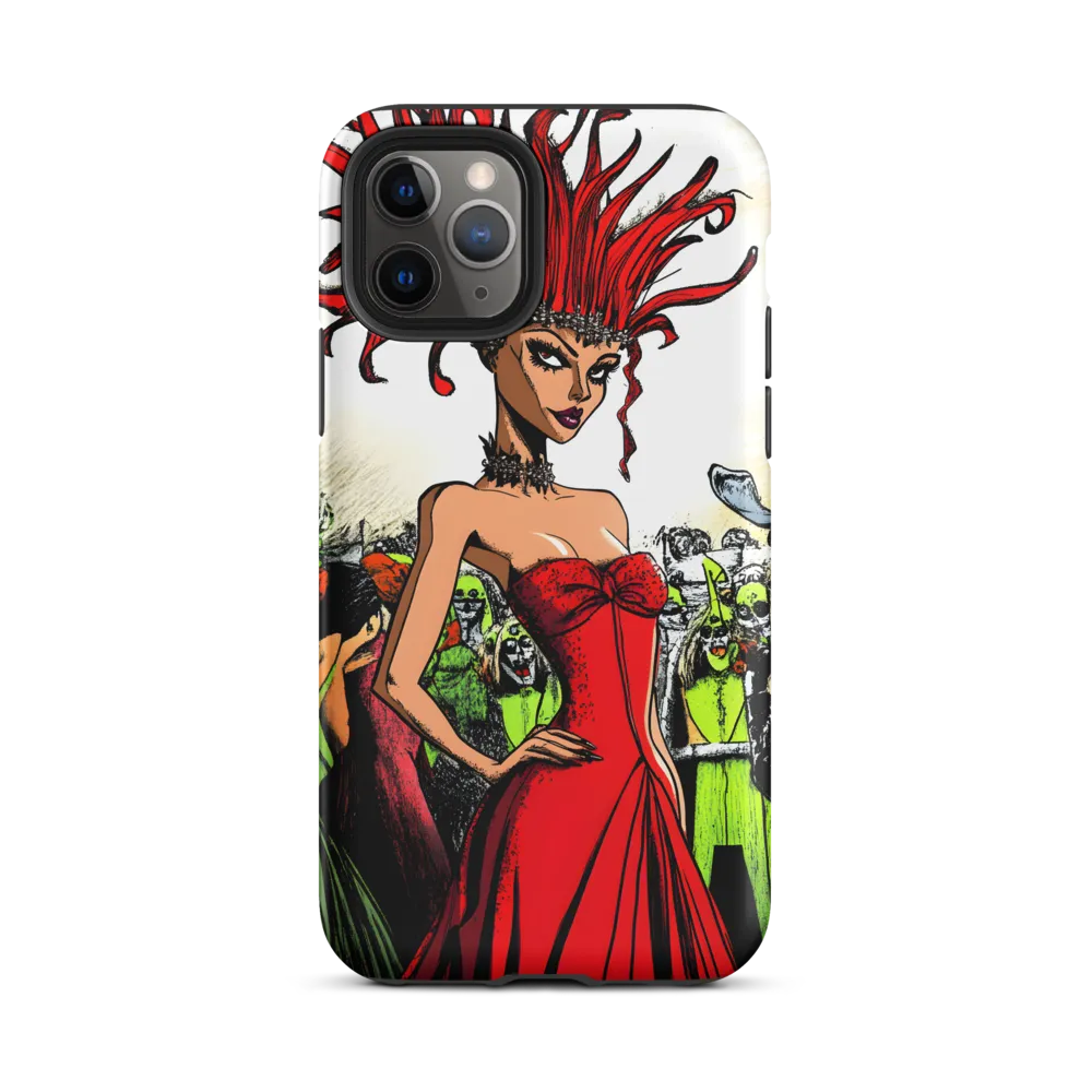 Fiery Elegance: A Fashion Statement