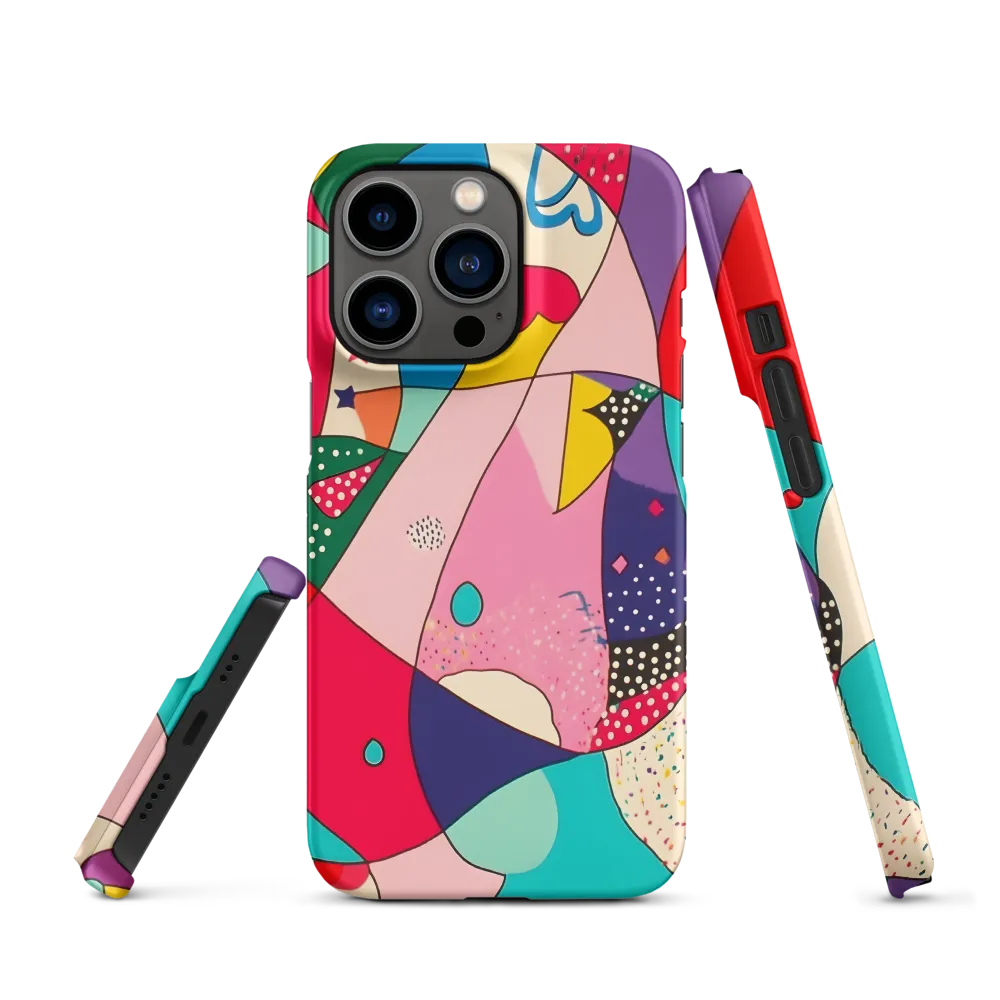 Playful Geometry in Color | Phone Case |  13 Pro | Snap Case | Matte
