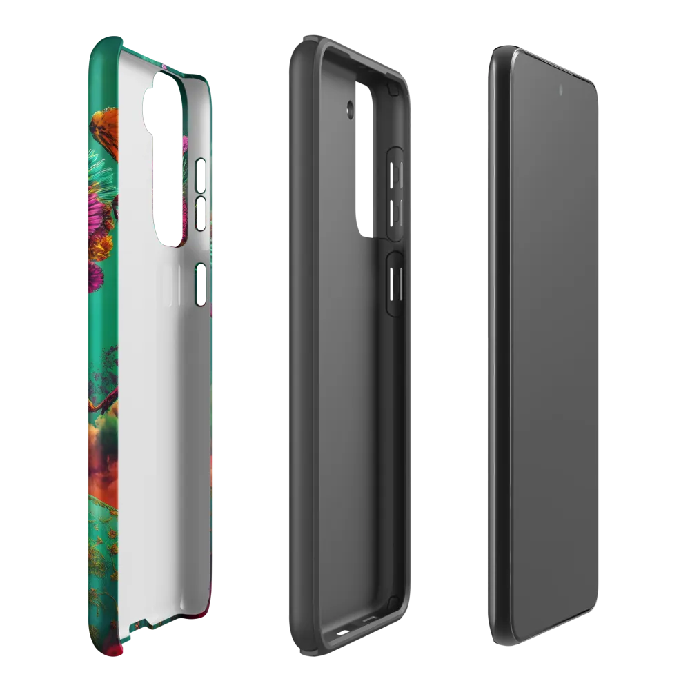 Ecstasy of Nature and Technology | Phone Case |  S21 Plus | Tough Case | Matte