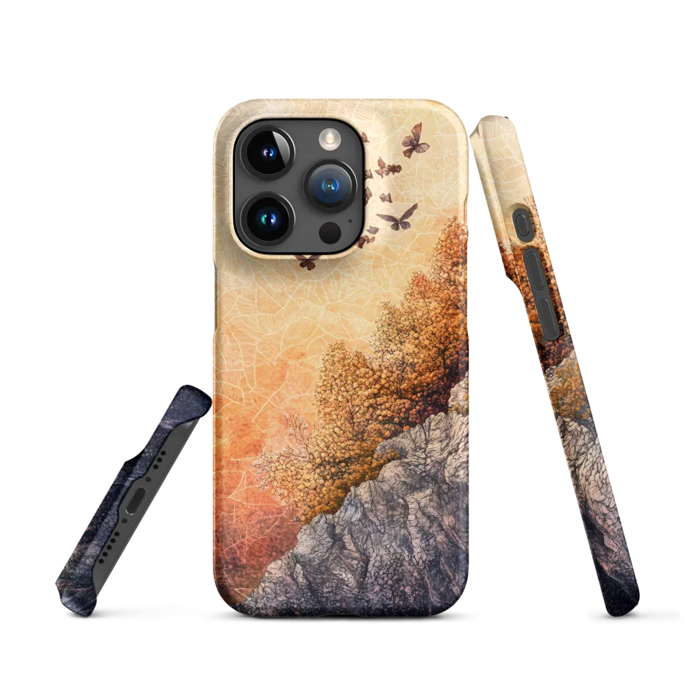 Fluttering Dreams of Serenity | Phone Case |  15 Pro | Snap Case | Matte