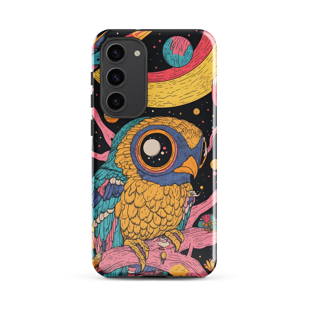 Whimsical Cosmic Owl