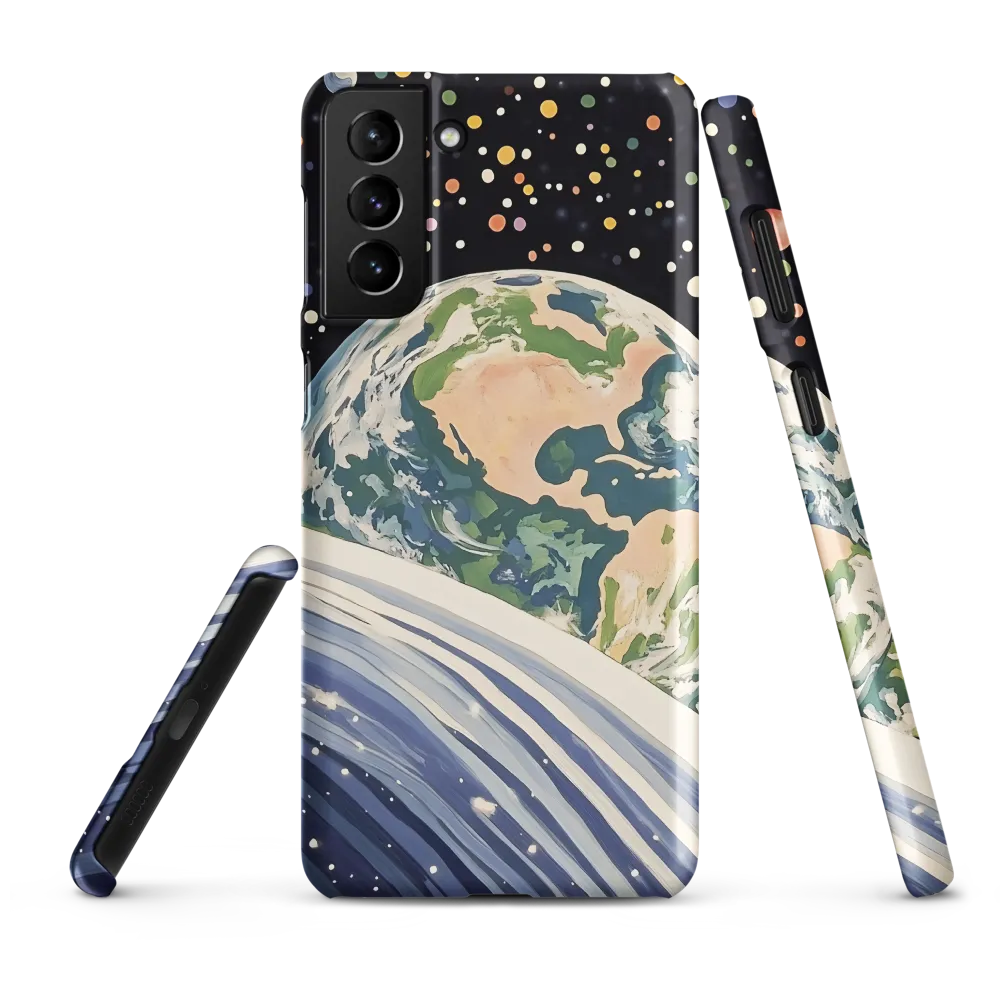 Celestial View: A Surreal Journey Through Space
