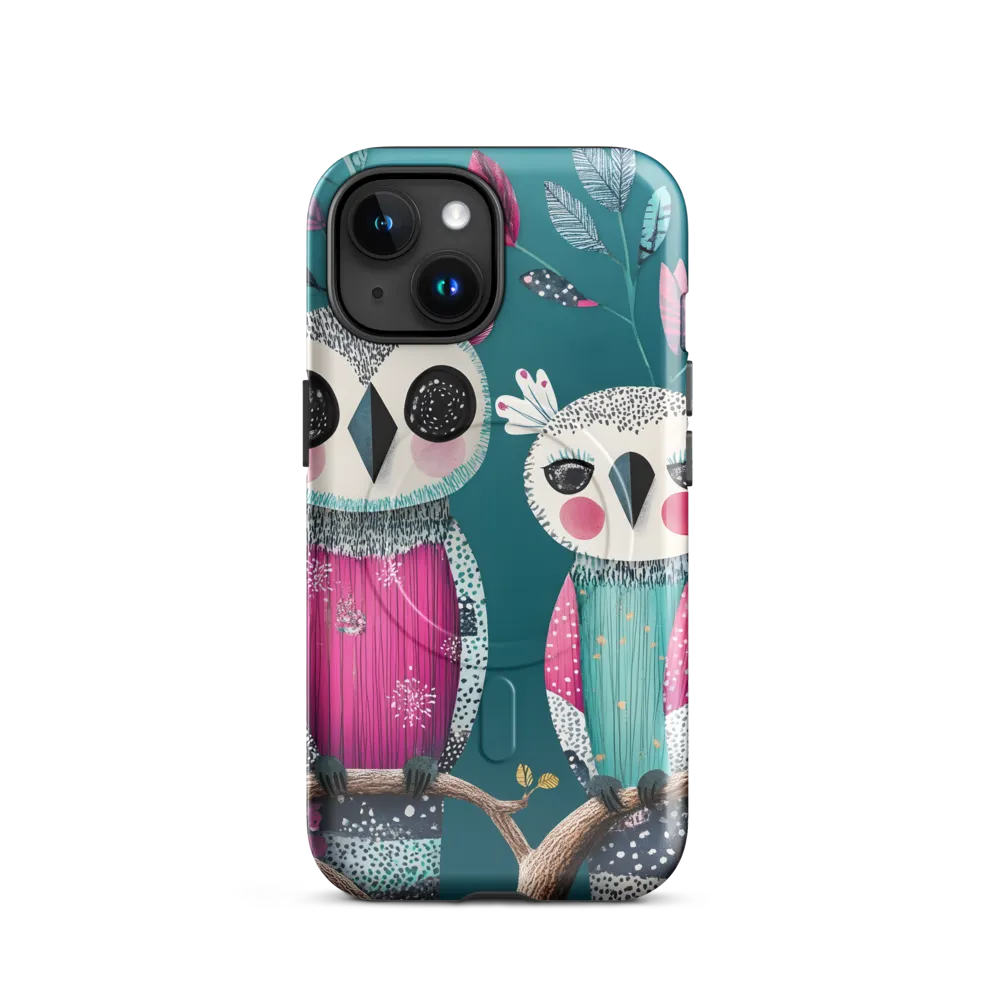 Whimsical Duo: A Celebration of Nature and Color