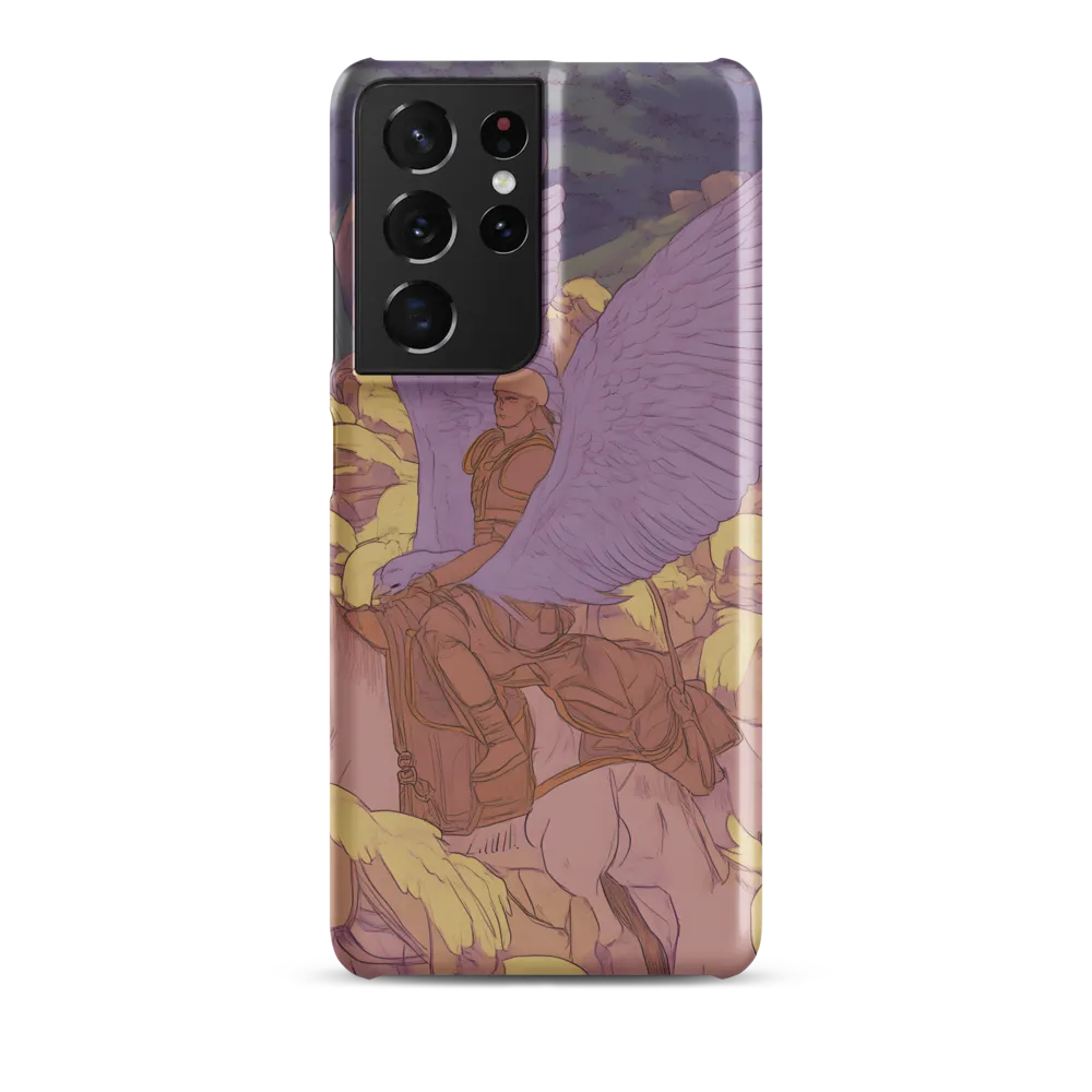 The Winged Guardian | Phone Case |  S21 Ultra | Snap Case | Matte