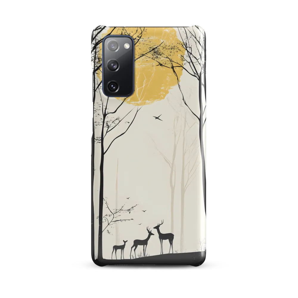 Silhouetted Serenity | Phone Case |  S20 FE | Snap Case | Glossy
