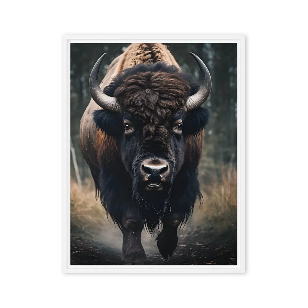 Majesty in the Wilderness | Canvas with White Frame | 24″×32″