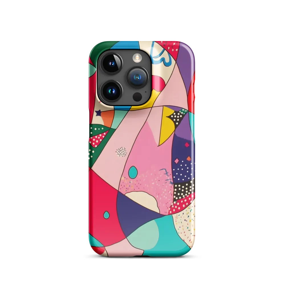 Playful Geometry in Color | Phone Case |  15 Pro | Snap Case | Glossy