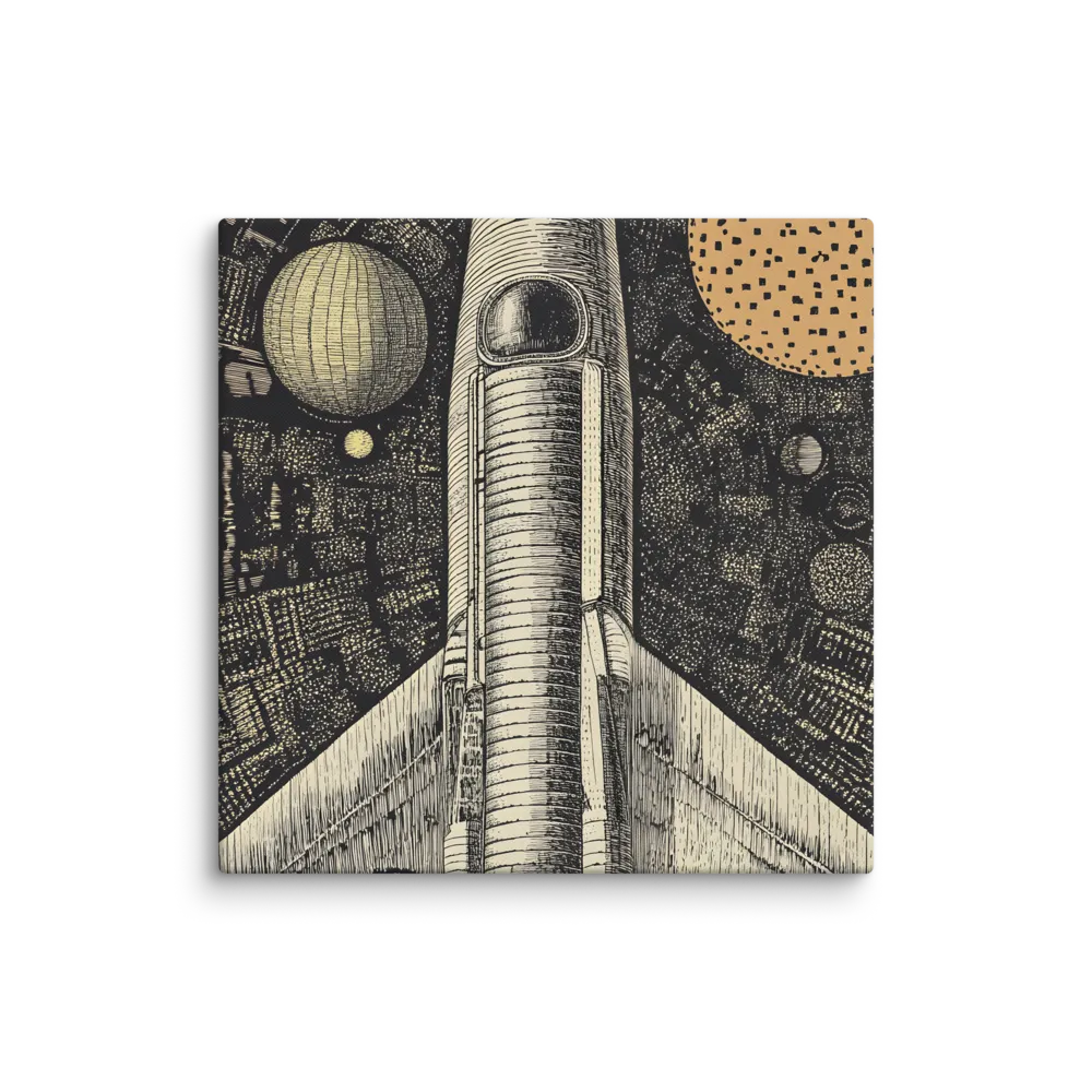 Voyage to the Unknown | Canvas | 30″×30″