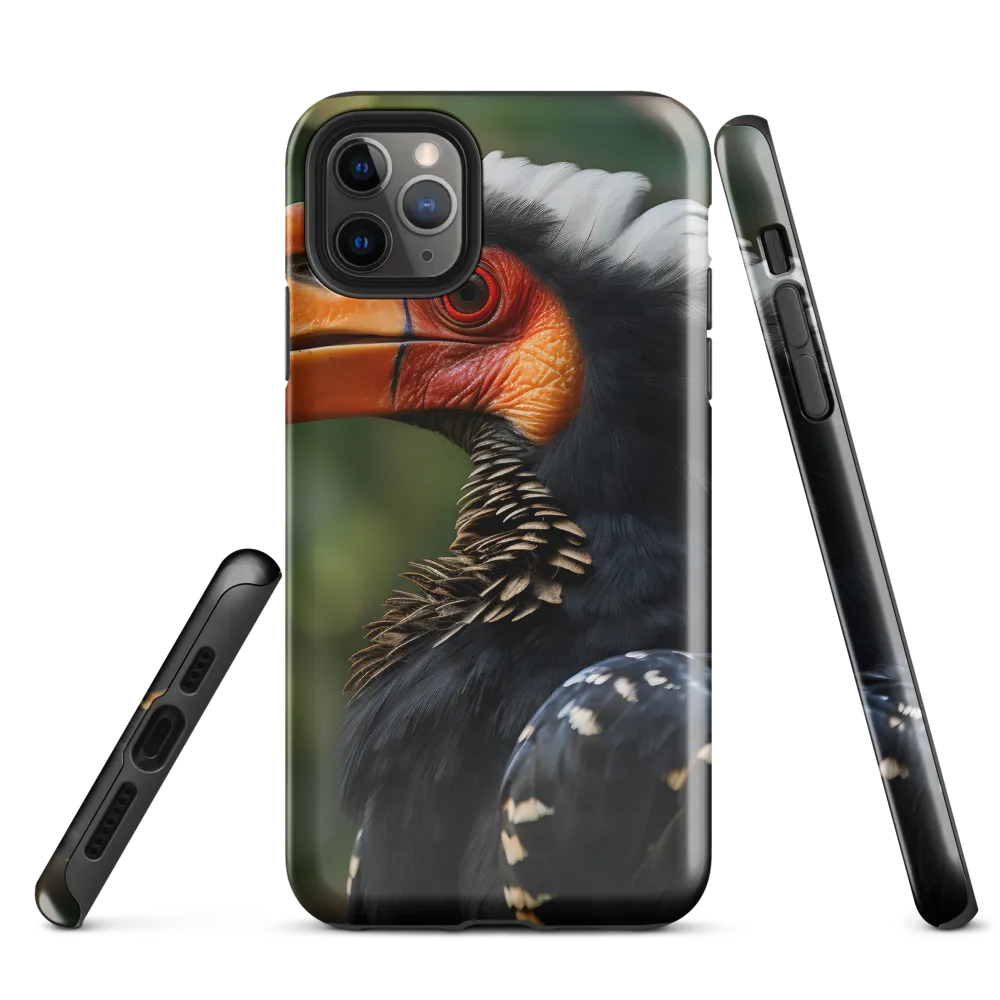 Majesty of the Hornbill | Phone Case |  11 Pro Max | Tough Case | Glossy