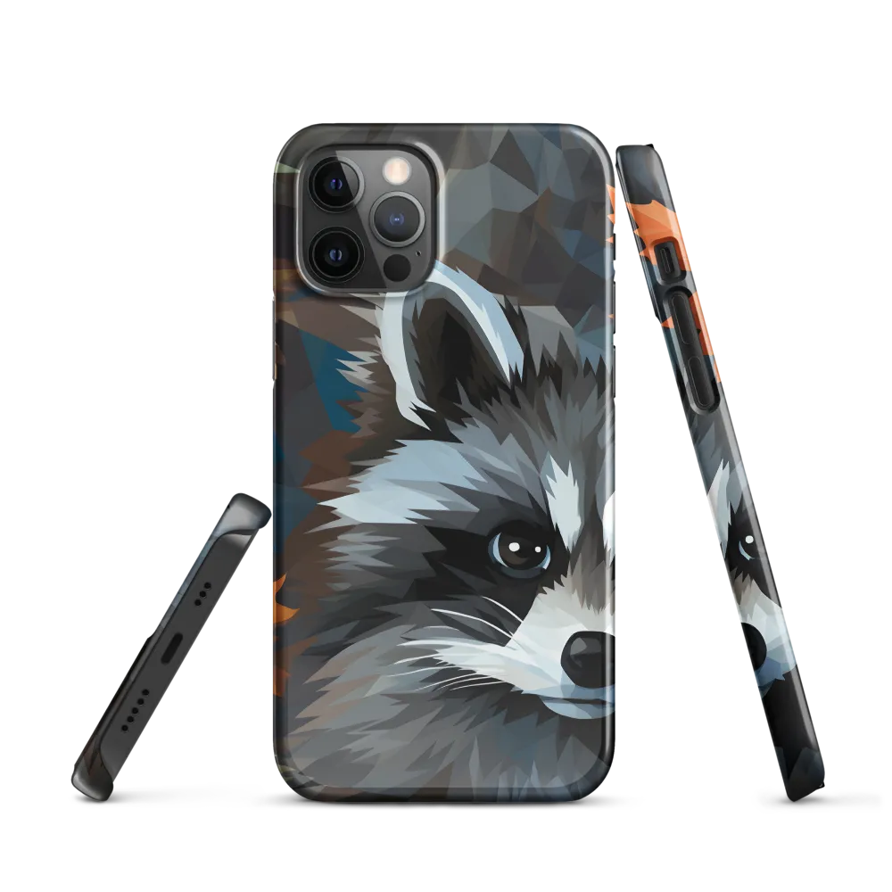 Whispers of Autumn: The Raccoon's Gaze