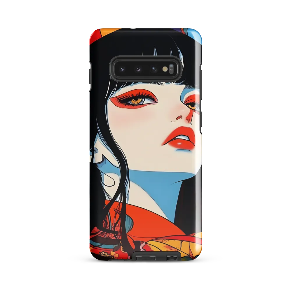 Vibrant Elegance | Phone Case |  S10 Plus | Tough Case | Glossy