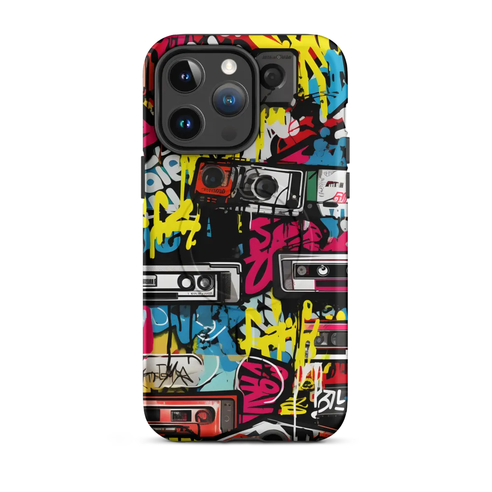 Urban Nostalgia: A Retro Cassette Explosion
