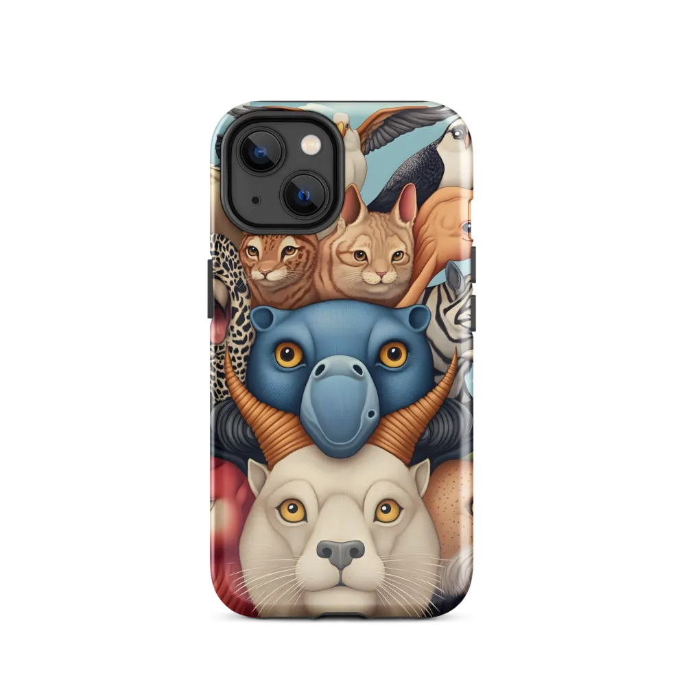 Harmonious Echoes of Wildlife | Phone Case |  14 | Tough Case | Glossy