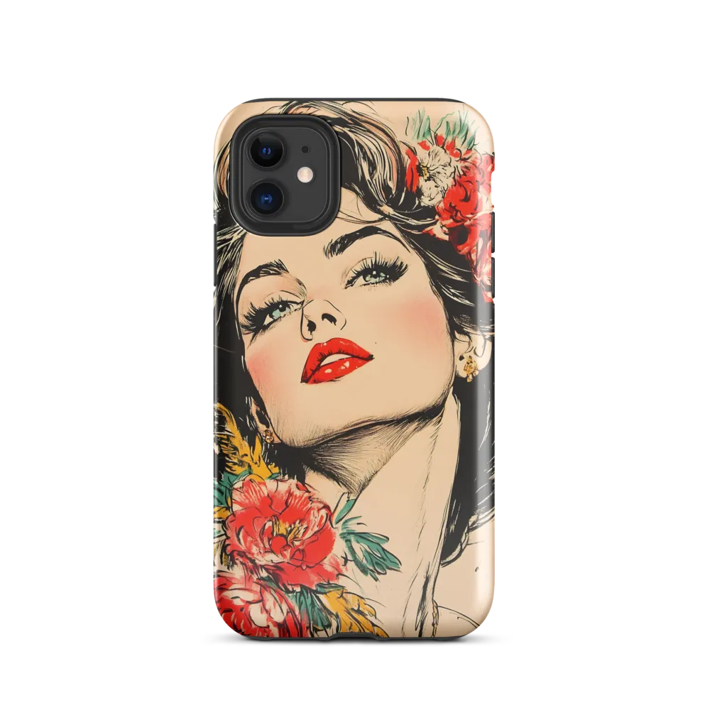 Radiance in Red: A Portrait of Elegance