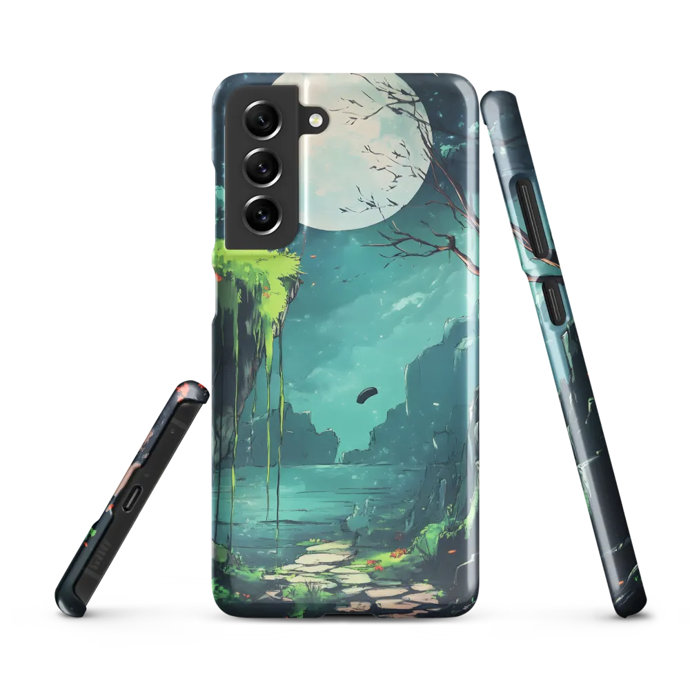 Moonlit Serenity: A Fantastical Landscape