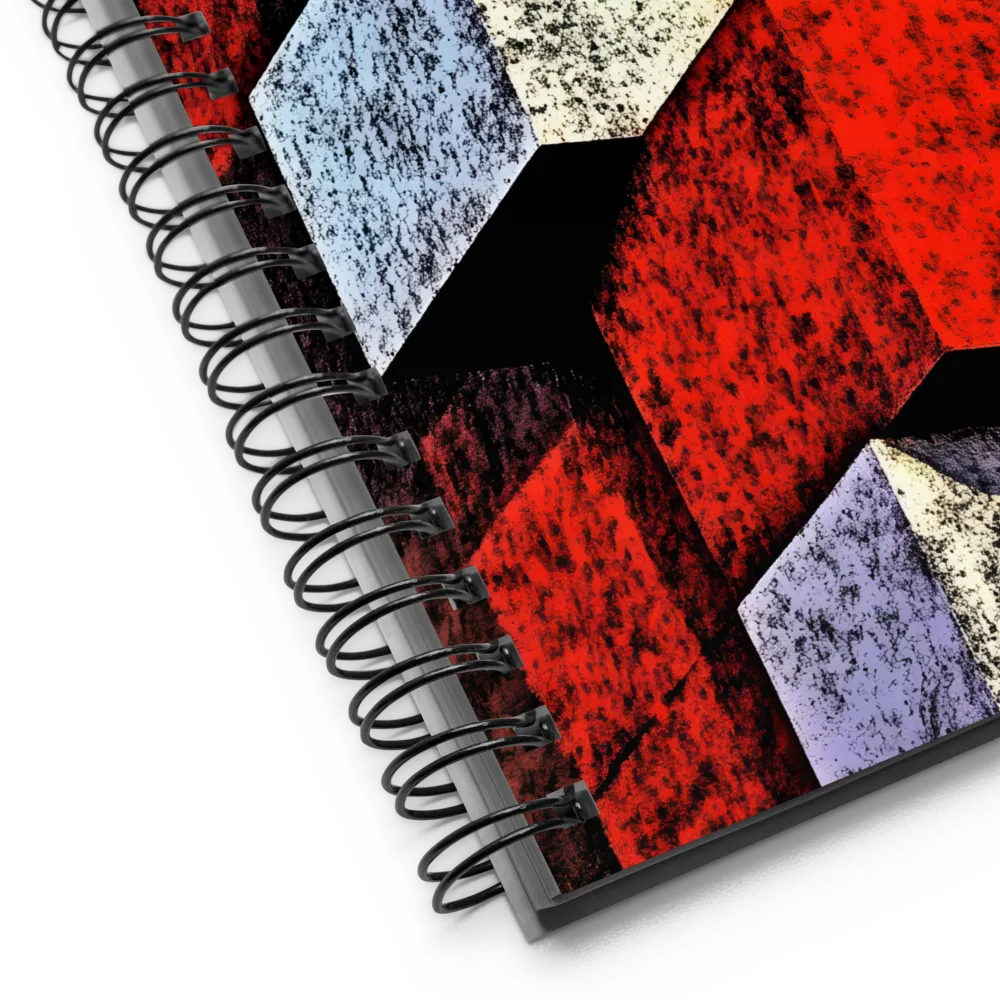 Dynamic Structures in Color | Spiral Notebook