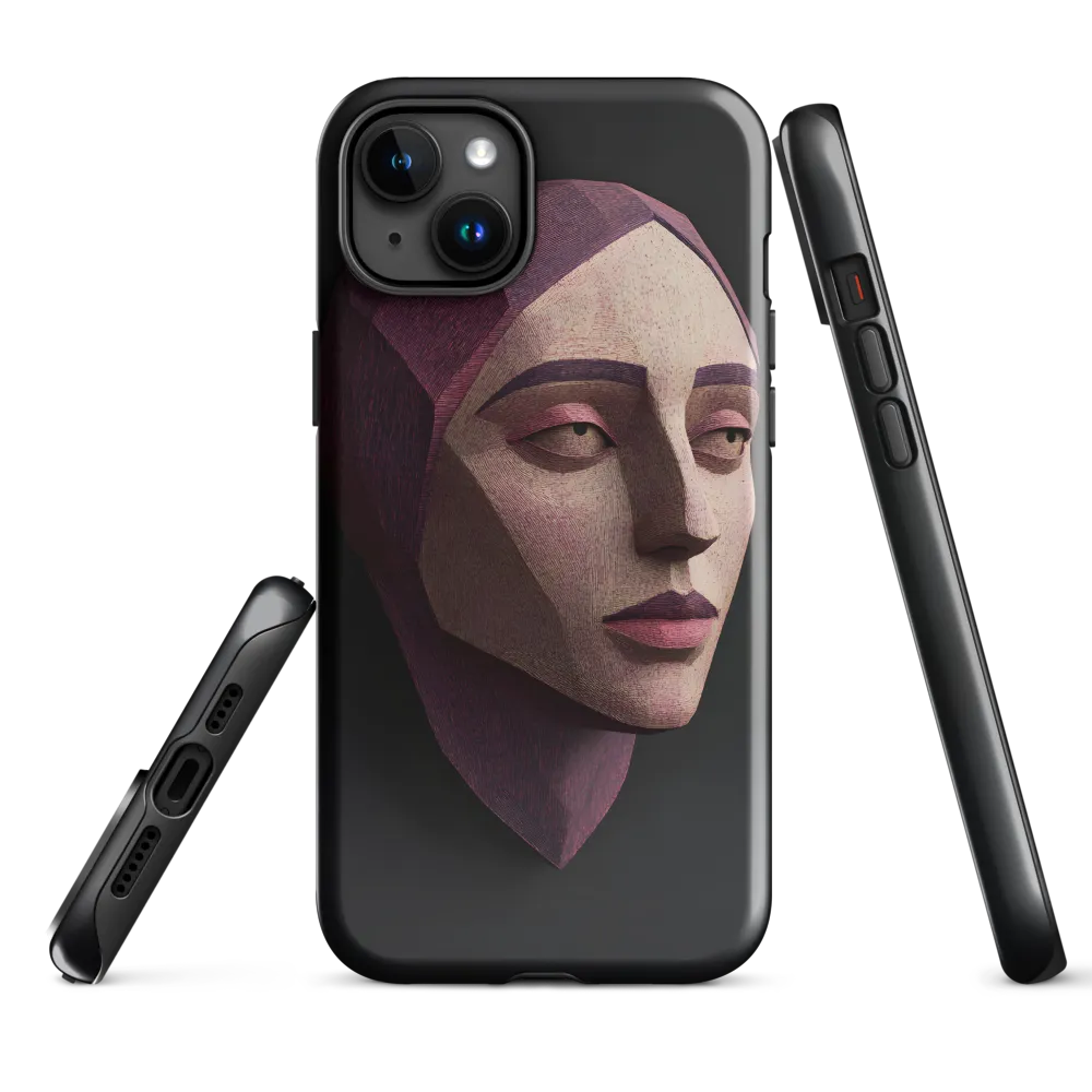 Geometric Elegance: A Contemporary Portrait