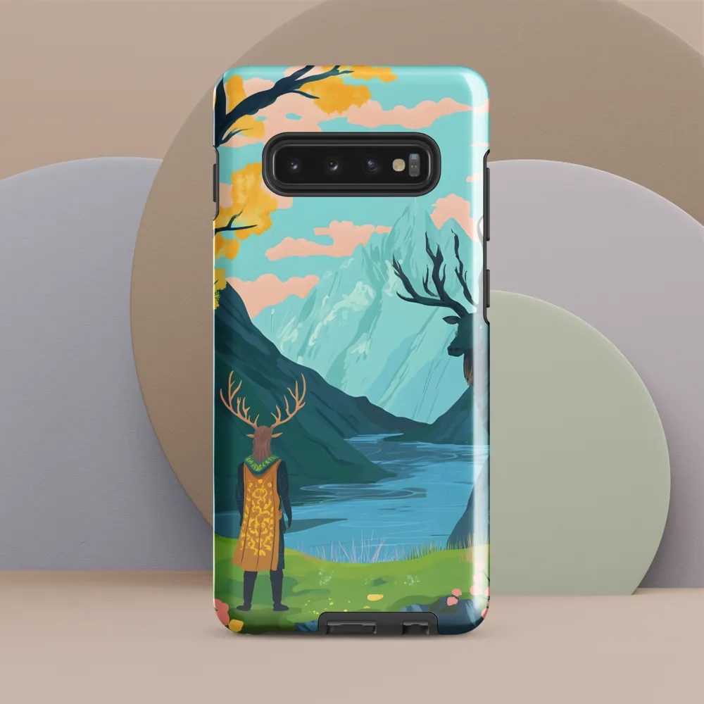 The Serene Guardian of the Landscape | Phone Case |  S10 Plus | Tough Case | Glossy