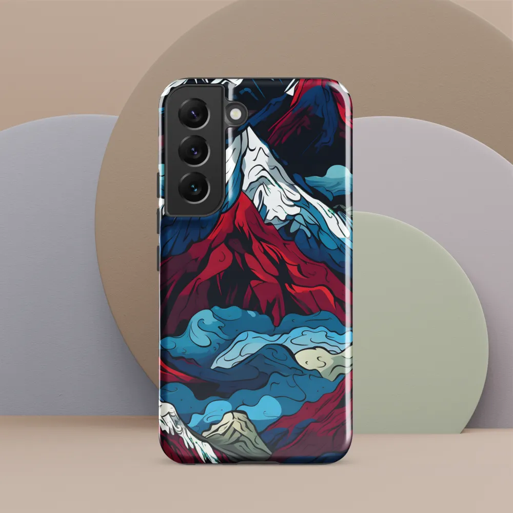 Mountain Majesty: An Abstract Voyage