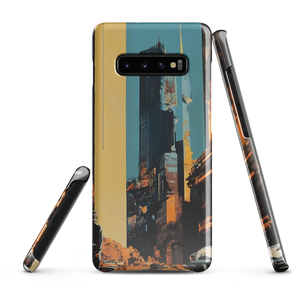 Urban Dreams: A Surreal Expedition | Phone Case |  S10 Plus | Snap Case | Glossy