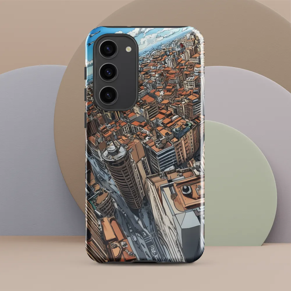 Aerial Symphony of Urban Life