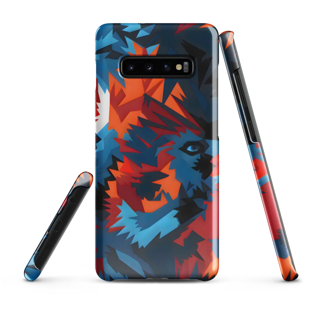 Vivid Aura of the Wolf | Phone Case |  S10 Plus | Snap Case | Glossy