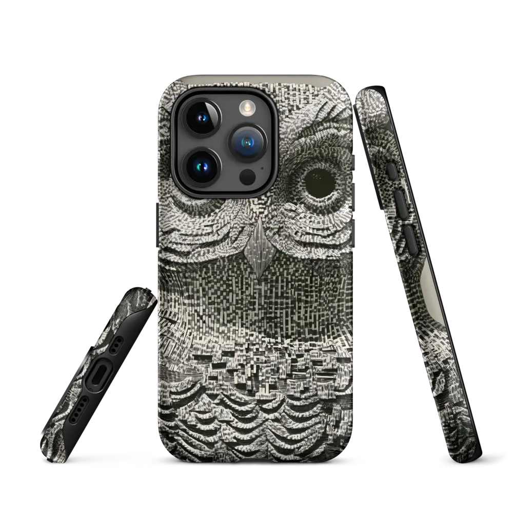 Intricate Owl of Textures