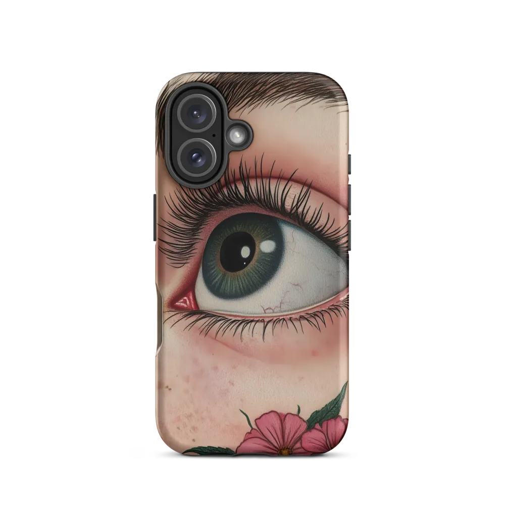 The Introspective Gaze | Phone Case |  16 | Tough Case | Matte