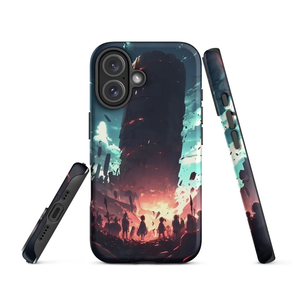 The Tower's Last Stand | Phone Case