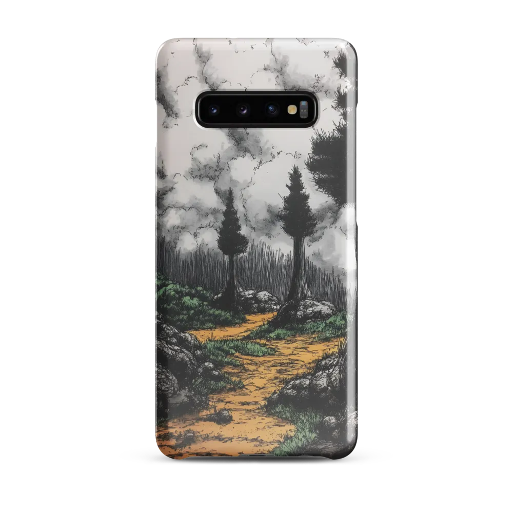 Path Through the Shadows | Phone Case |  S10 Plus | Snap Case | Glossy