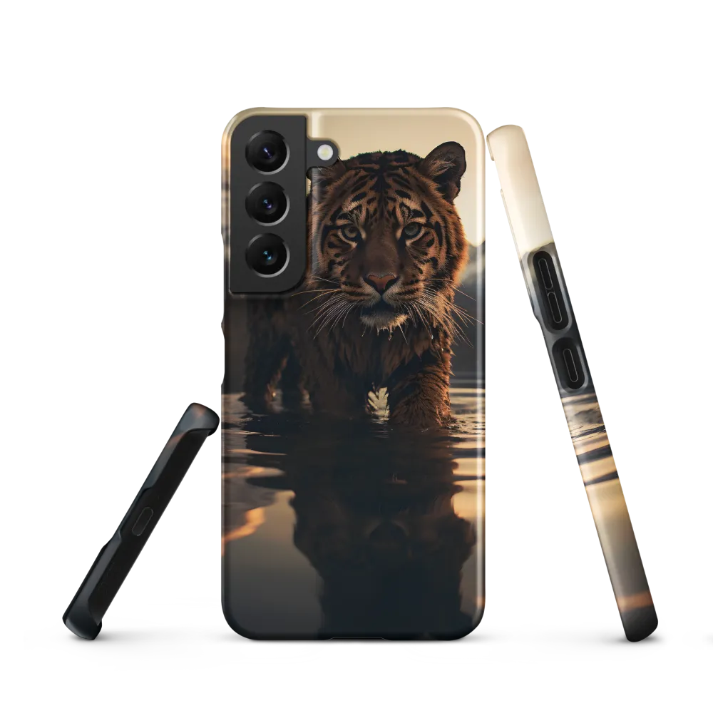 Majestic Reflection: The Tiger's Domain