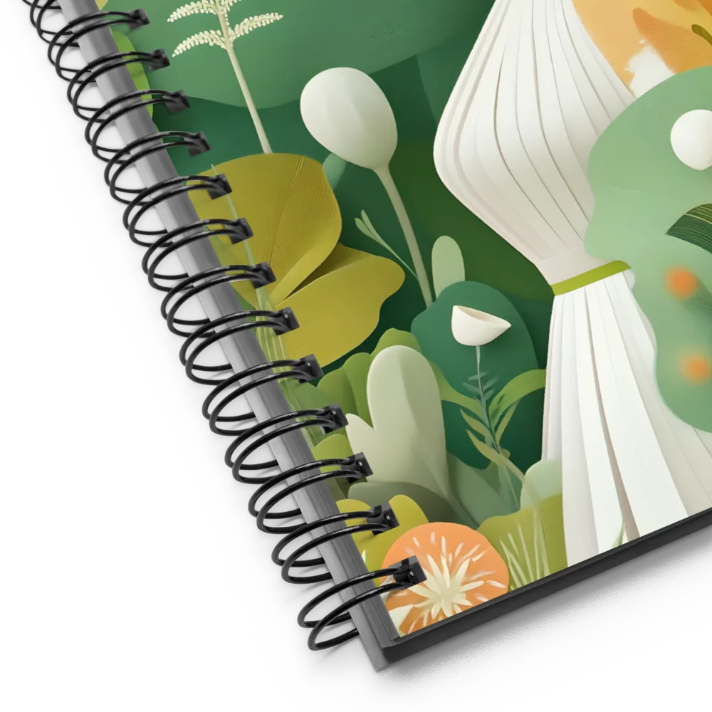 Embracing Nature's Serenity | Spiral Notebook