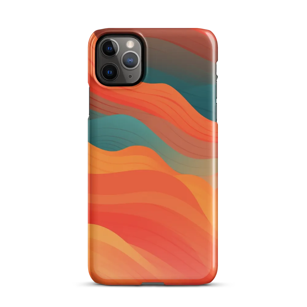 Waves of Warmth | Phone Case |  11 Pro Max | Snap Case | Glossy