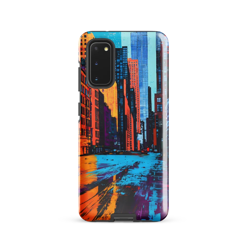 Vibrant Urban Horizons | Phone Case |  S20 | Tough Case | Glossy