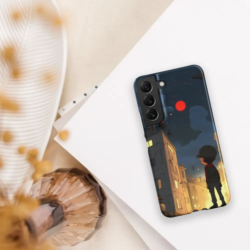 Gaze Towards Tomorrow | Phone Case |  S22 | Snap Case | Matte
