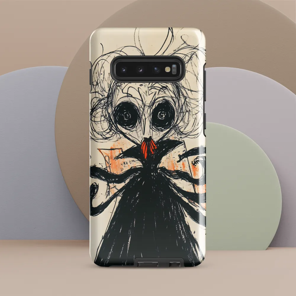 Whispers of the Unseen | Phone Case |  S10 Plus | Tough Case | Glossy