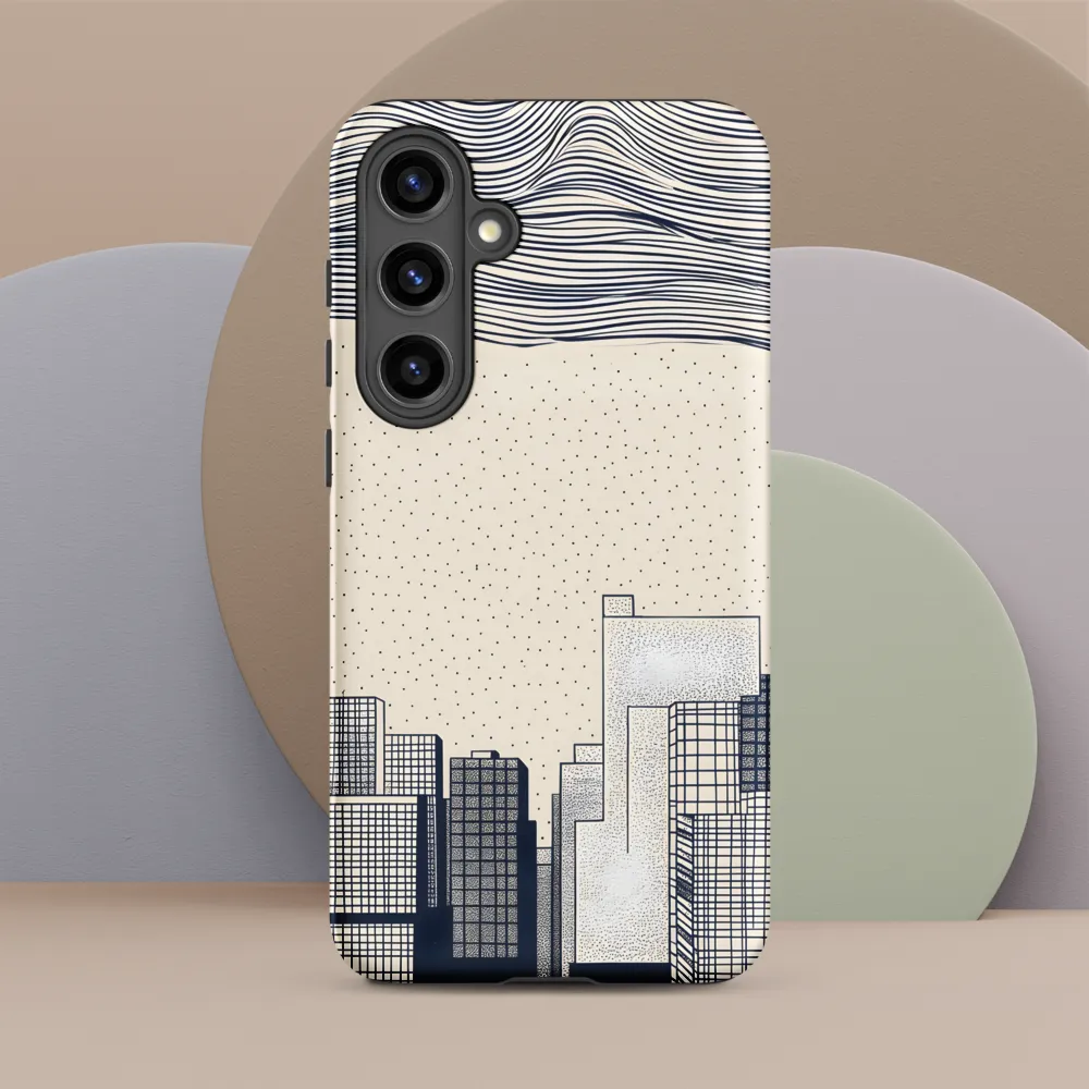 Urban Patterns: A Minimalist Skyline