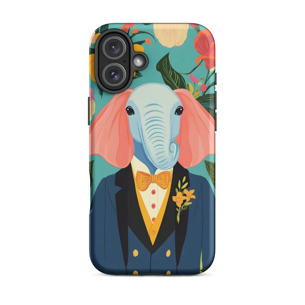 Elegance in Bloom | Phone Case |  16 Plus | Tough Case | Matte