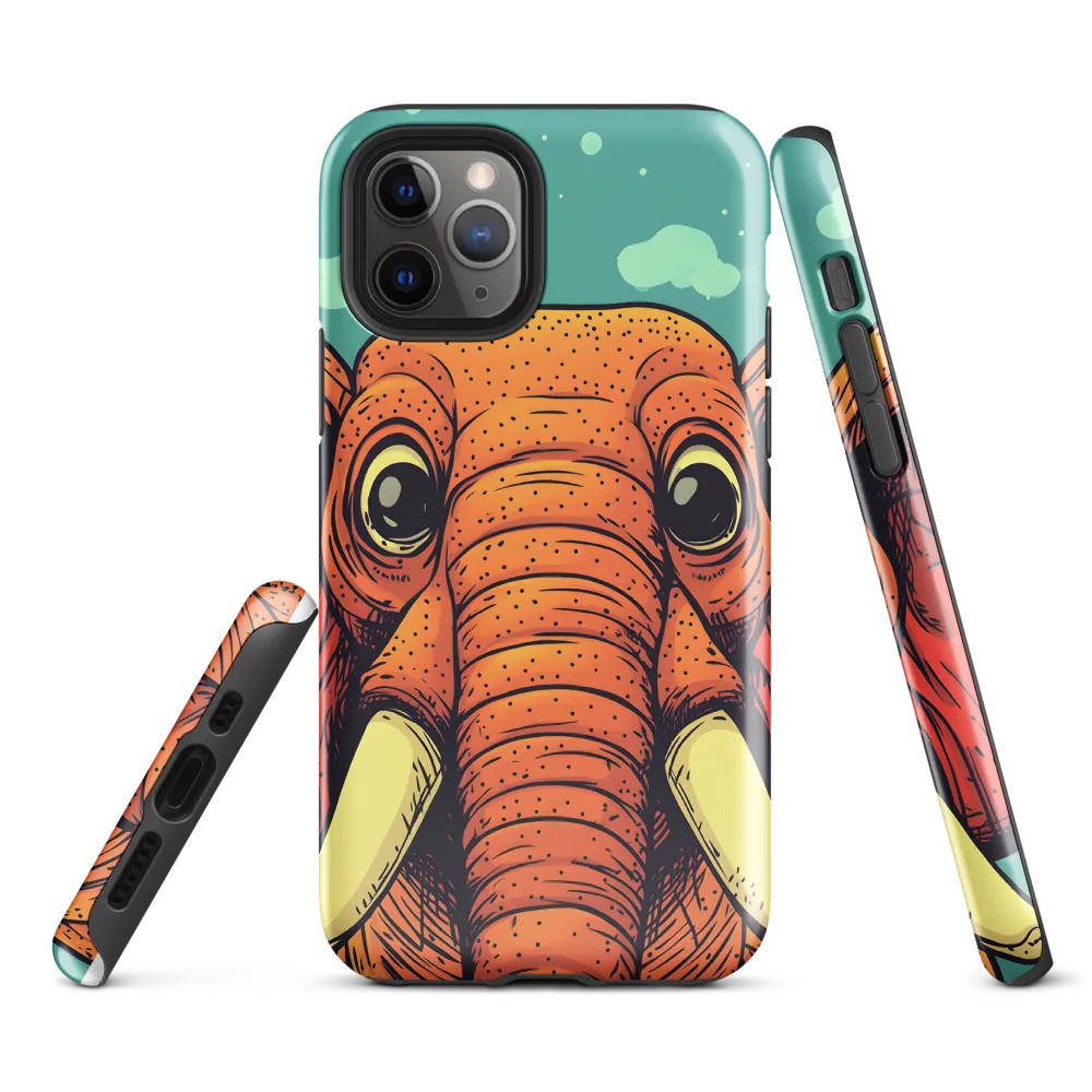 Whimsical Majesty: The Playful Elephant