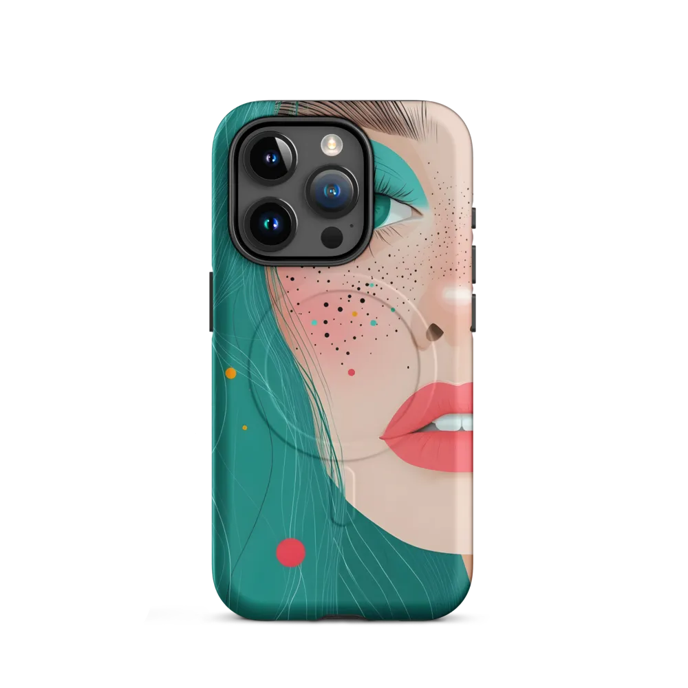 A Playful Portrait: Turquoise Temptation