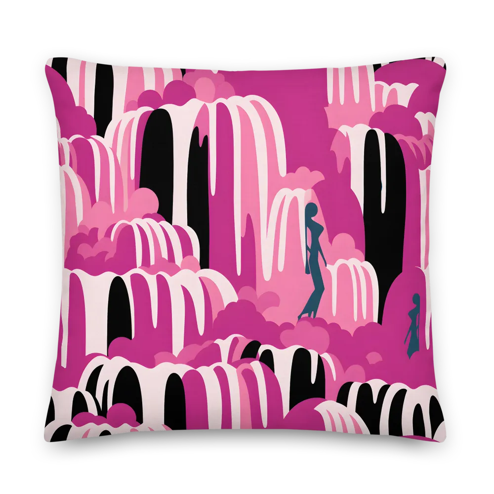 Ethereal Waterfall Dance | Pillow & Pillow Case | Multiple Sizes