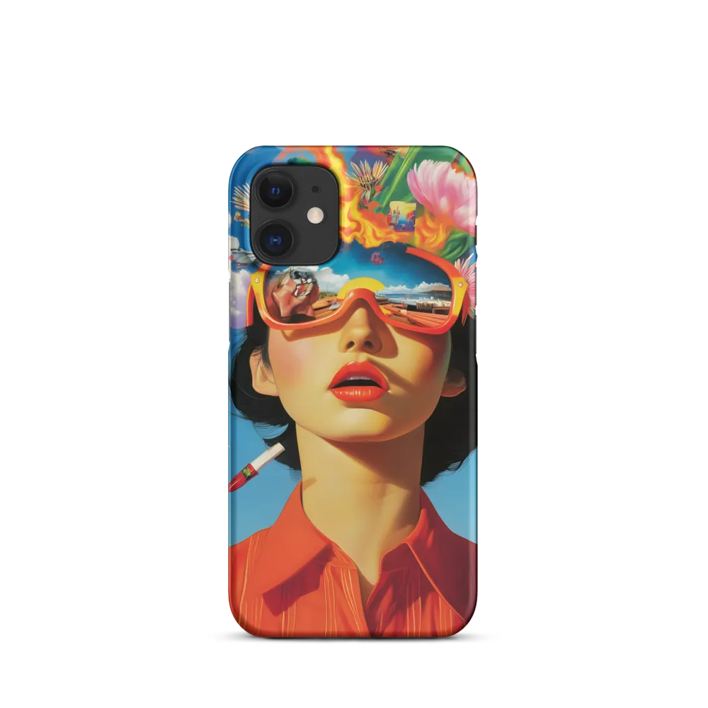 Reflections of Whimsy | Phone Case |  12 Mini | Snap Case | Matte